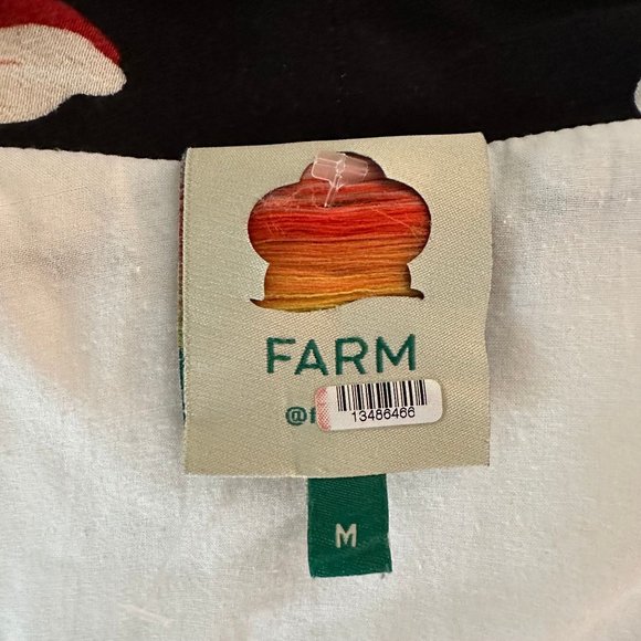 Farm Rio Mixed Nanaju Jumpsuit Black White - Picture 12 of 13